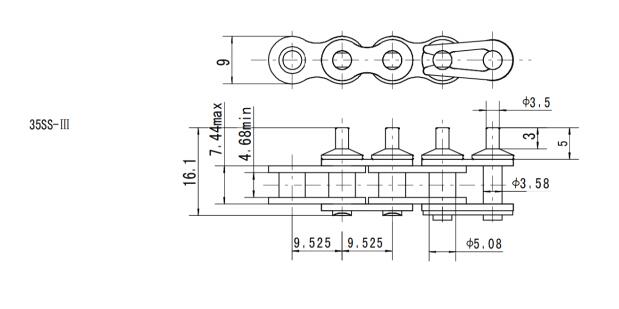 不銹鋼焊機(jī)鏈